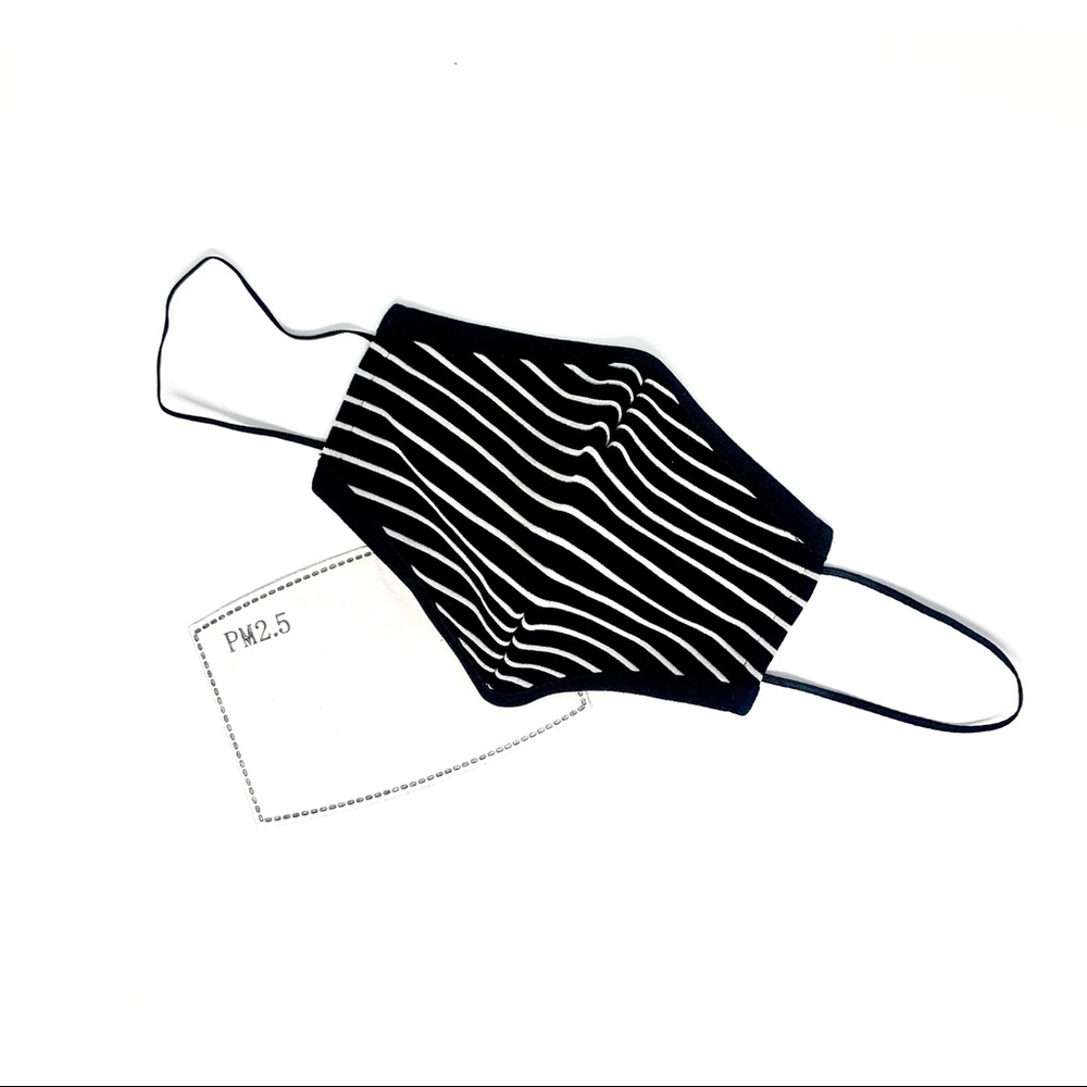 Reusable fabric face mask